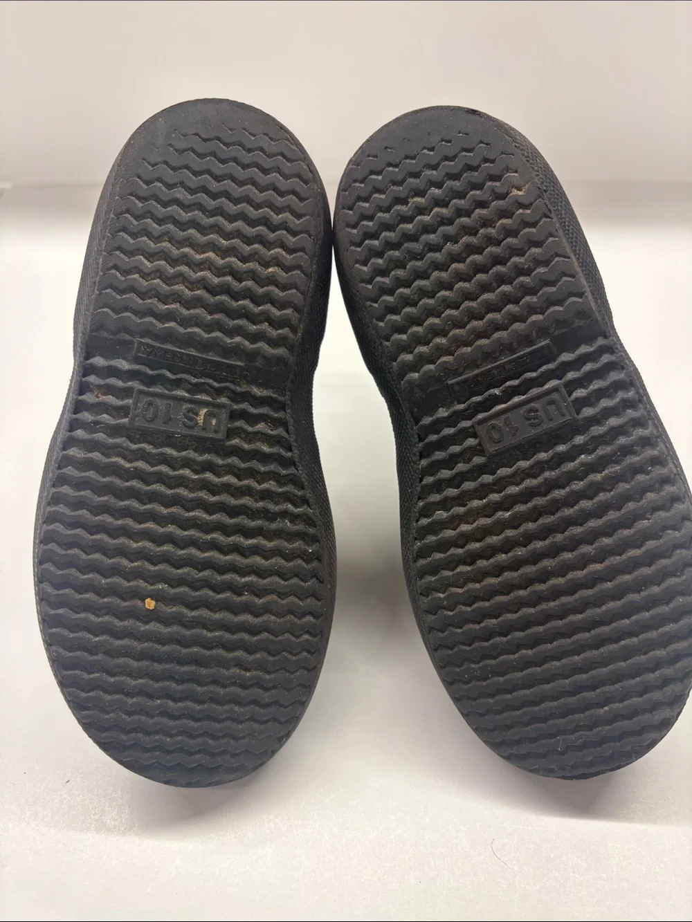 Used Hunter Kids Black Boots Size 10